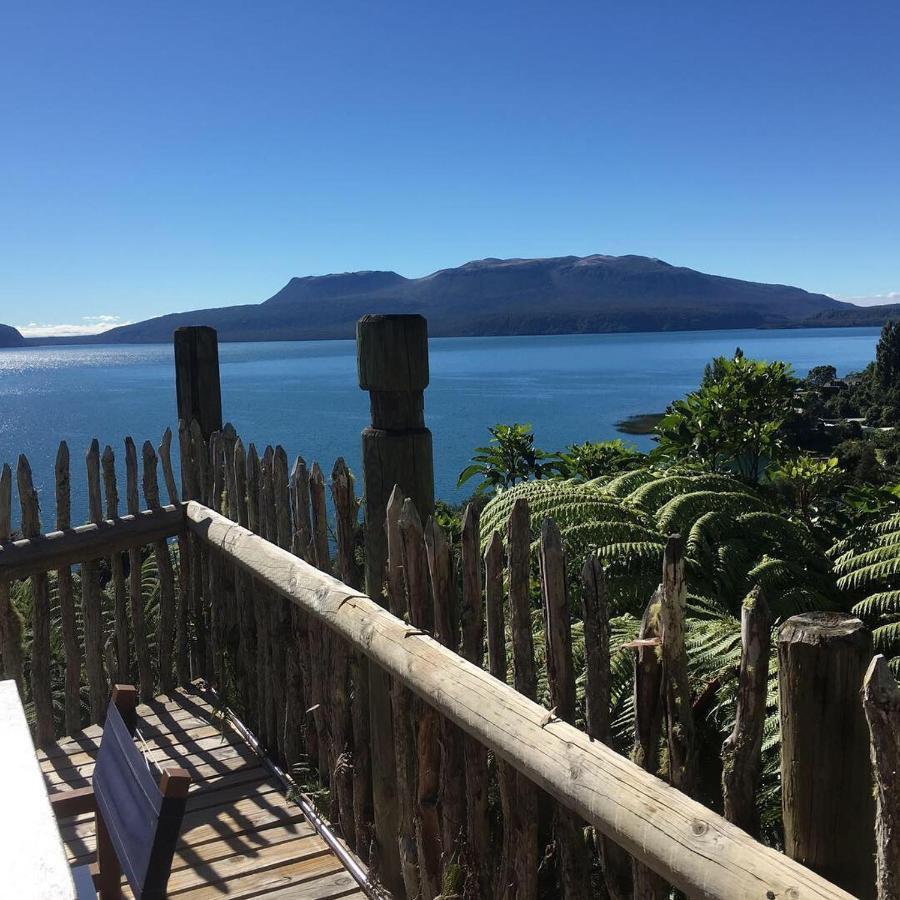 Te Whare -Lake Tarawera Tree-Top Nest Bagian luar foto