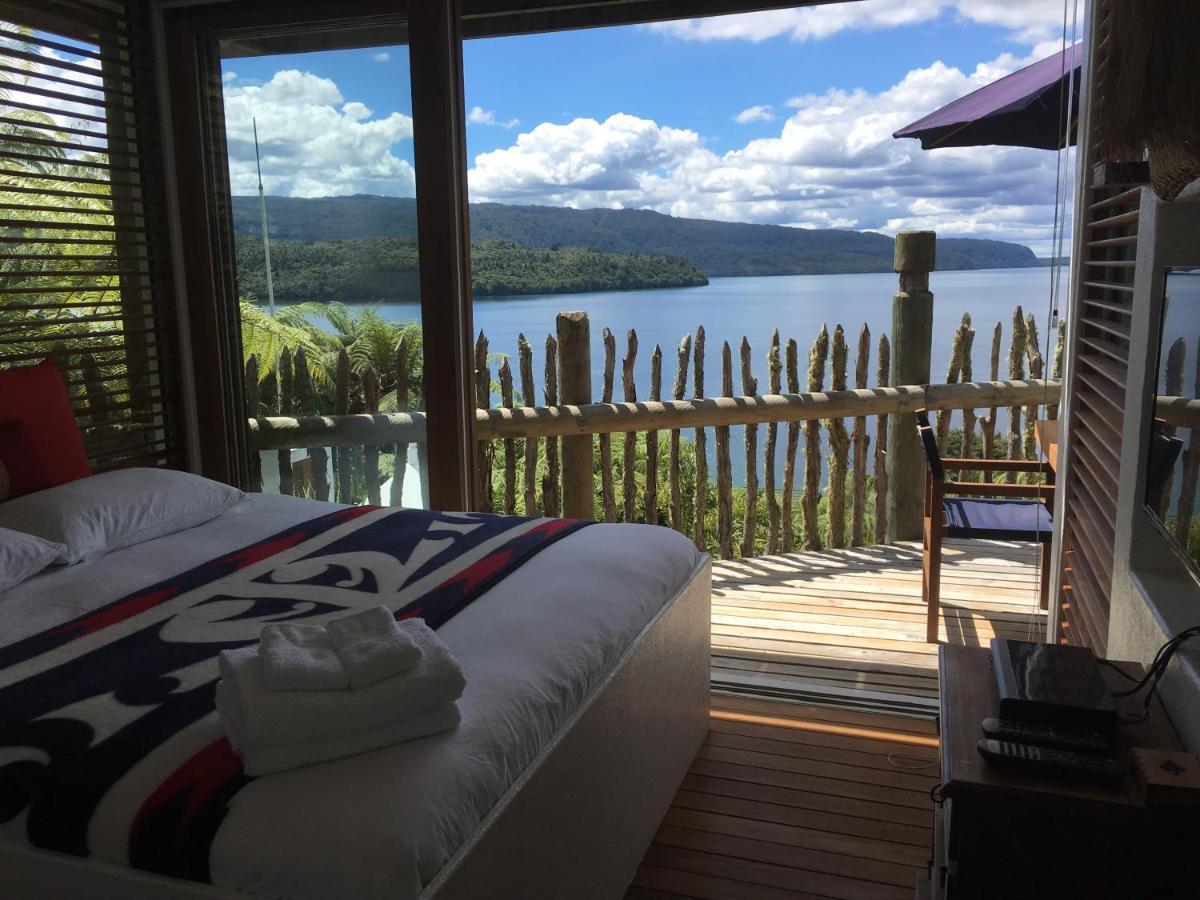 Te Whare -Lake Tarawera Tree-Top Nest Bagian luar foto
